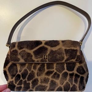 Kate Spade, giraffe print shoulder bag